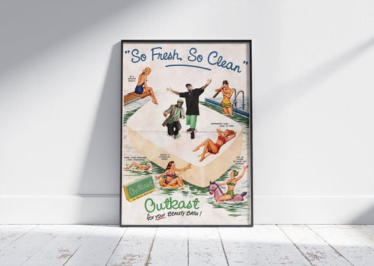 OutKast 'So Fresh, So Clean Advertising' Poster – 808's