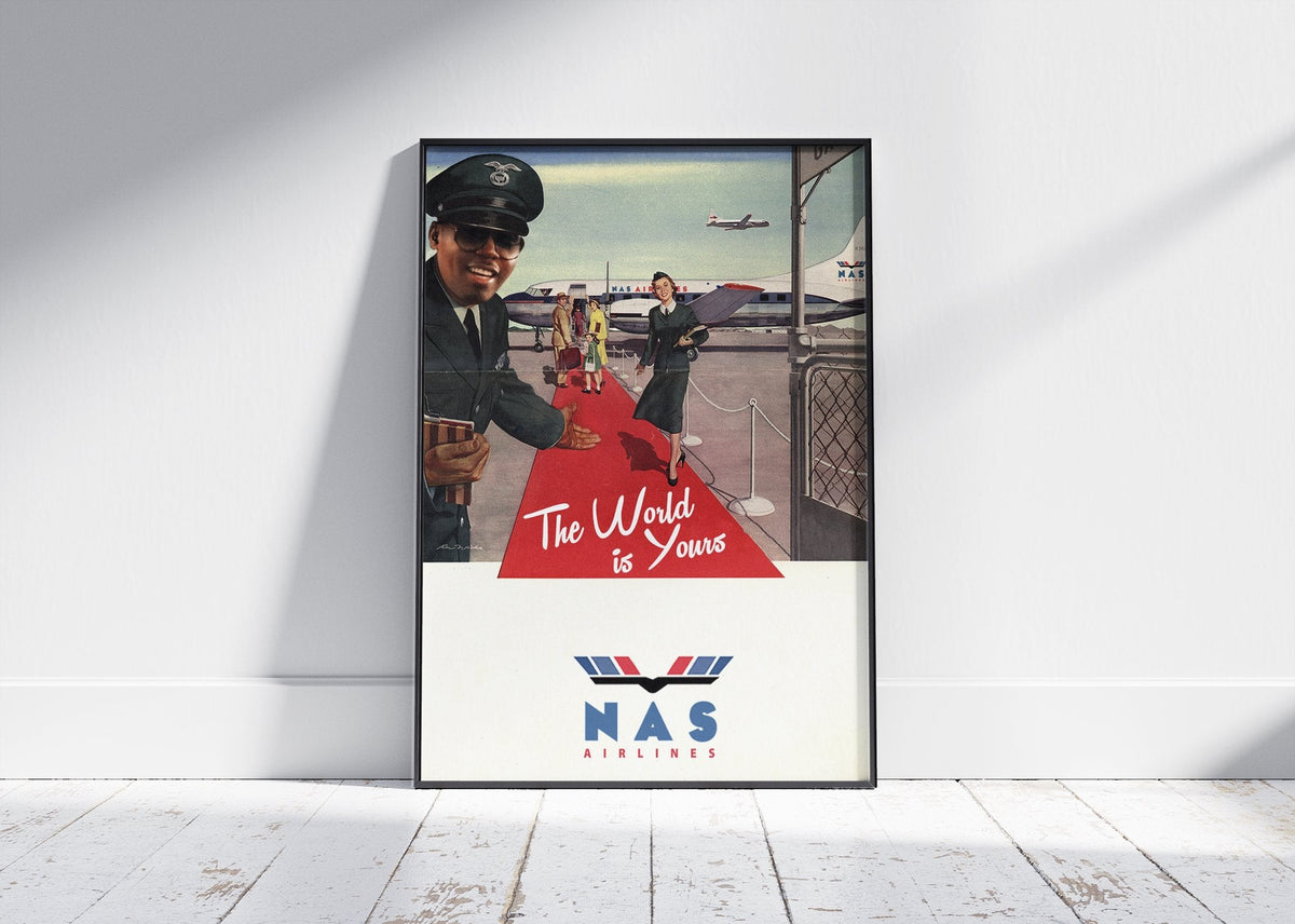 Nas 'The World Is Yours' Poster – 808's