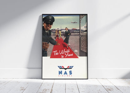 Nas 'The World Is Yours' Poster – 808's