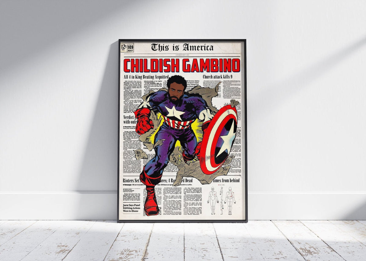 Childish Gambino 'This Is America' Poster – 808's