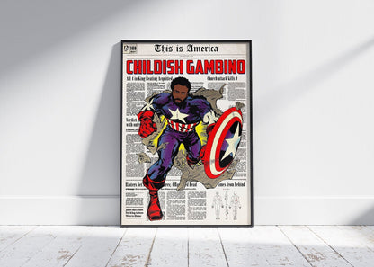 Childish Gambino 'This Is America' Poster – 808's