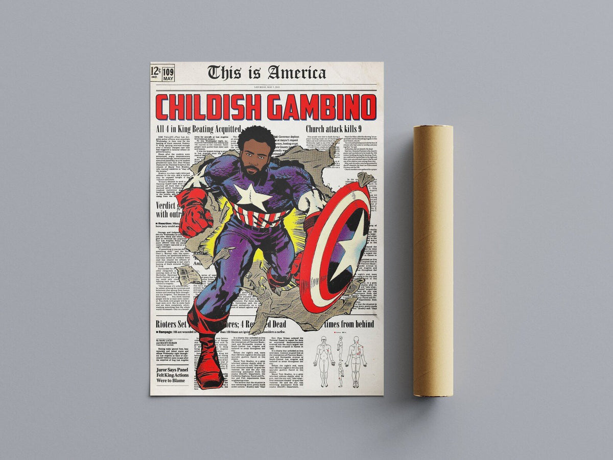 Childish Gambino 'This Is America' Poster – 808's