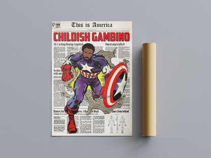 Childish Gambino 'This Is America' Poster – 808's
