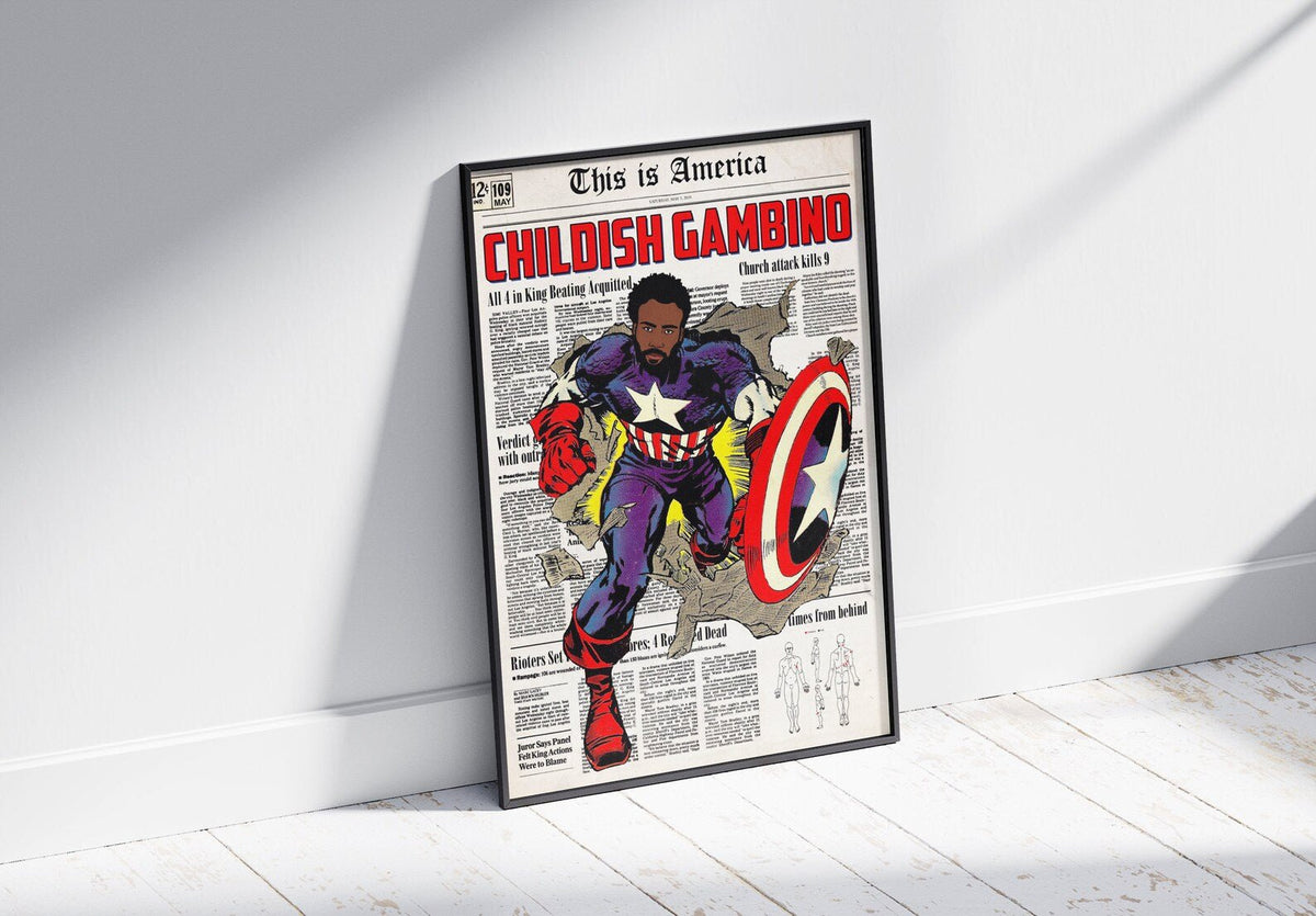 Childish Gambino 'This Is America' Poster – 808's