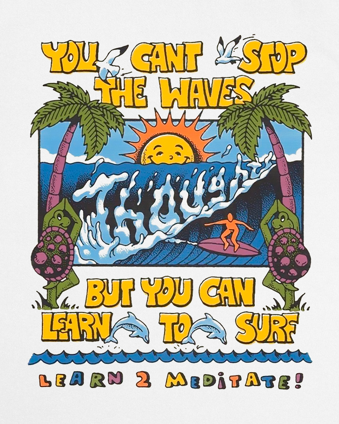 You Can't Stop The Waves Tee – 808's