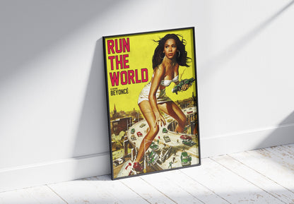Beyoncé 'Who Runs The World' Poster – 808's
