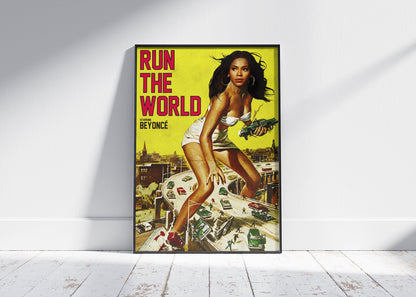 Beyoncé 'Who Runs The World' Poster – 808's