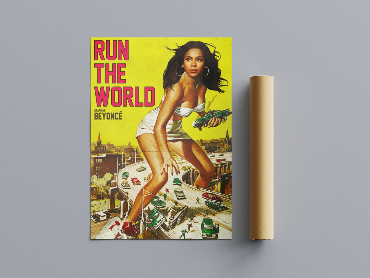 Beyoncé 'Who Runs The World' Poster – 808's